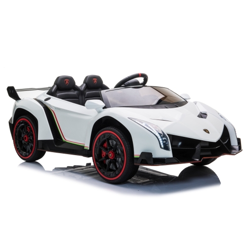 Auto na akumulator dla dzieci Lamborghini Veneno Biały XMX-615